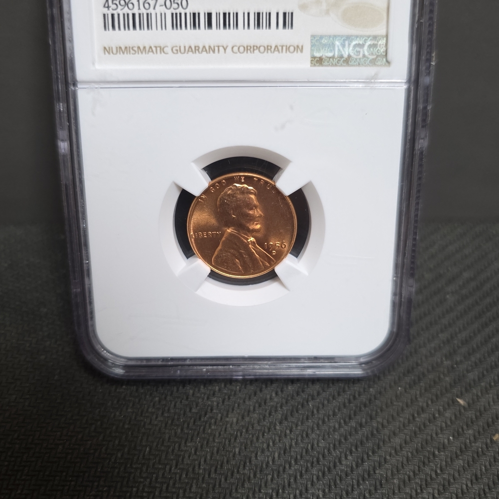 Encased Copper Coin
